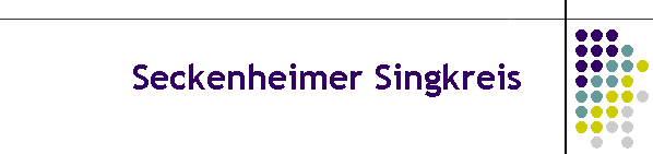 Seckenheimer Singkreis